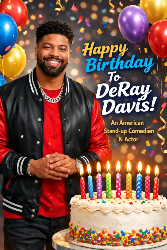 Birthday of DeRay Davis