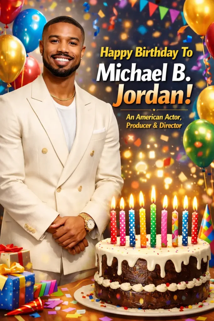 Birthday of Michael B. Jordan