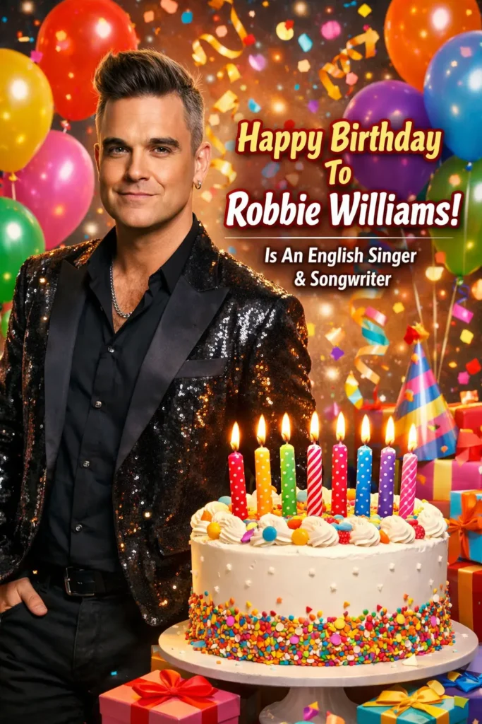 Birthday of Robbie Williams