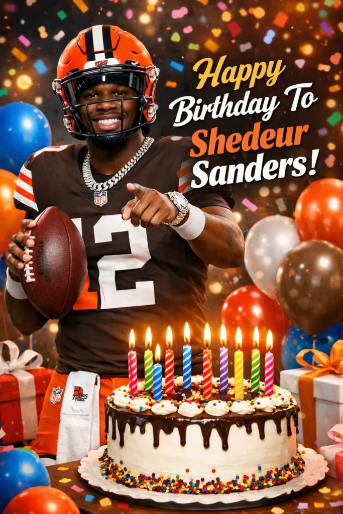 Birthday of Shedeur Sanders