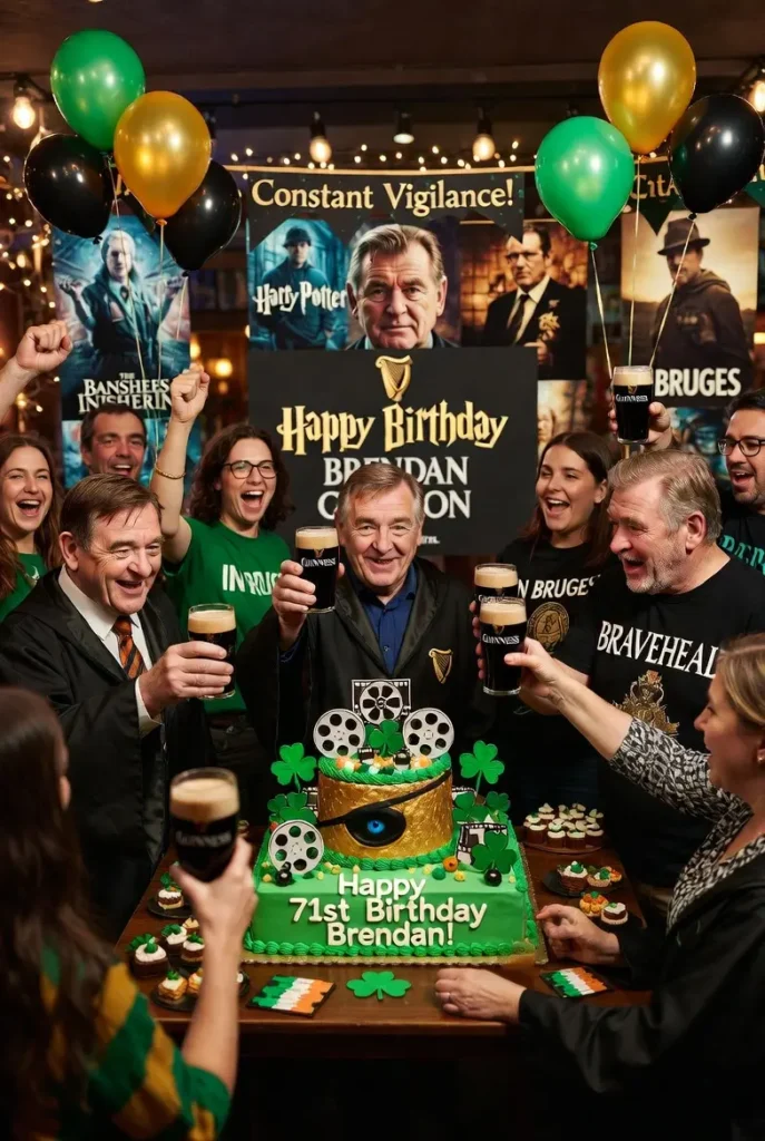 Arrange a Fan Party for Brendan Gleeson