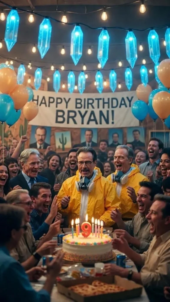 Arrange a Fan Party for Bryan Cranston