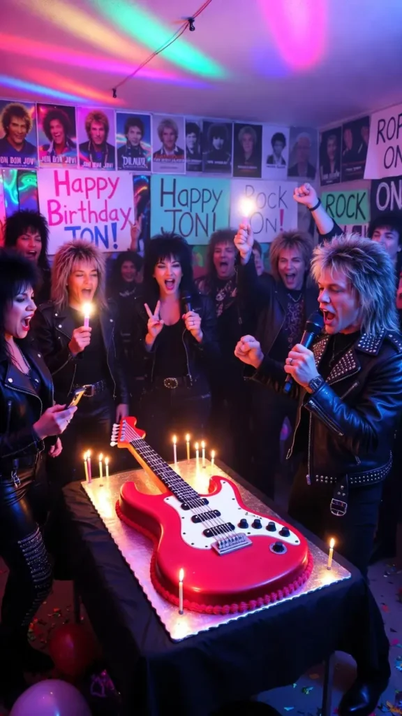 Arrange a Fan Party for Jon Bon Jovi