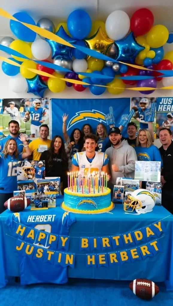 Arrange a Fan Party for Justin Herbert