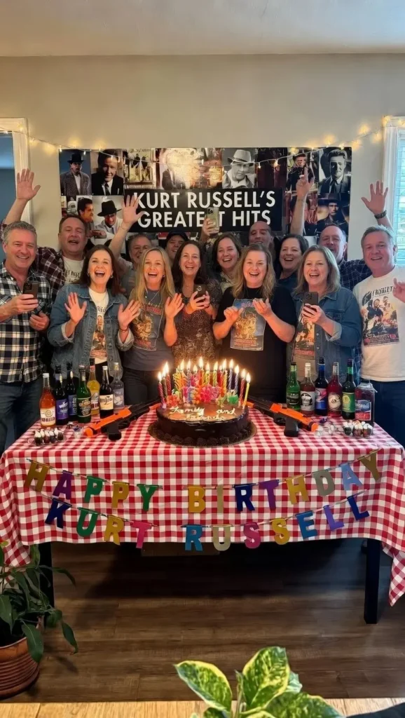 Arrange a Fan Party for Kurt Russell