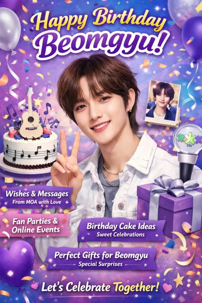 Birthday Wishes Messages for Beomgyu