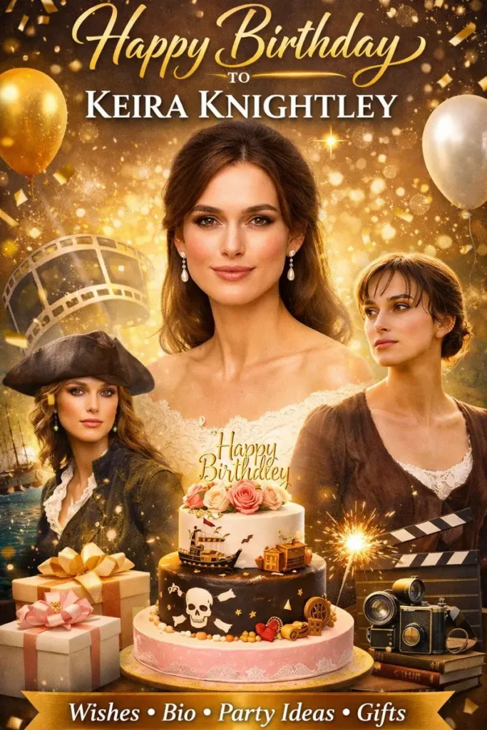 Birthday Wishes Messages for Keira Knightley 1