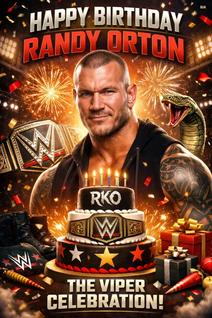 Birthday Wishes & Messages for Randy Orton