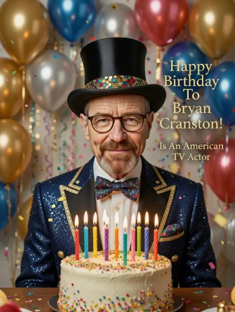 Birthday of Bryan Cranston