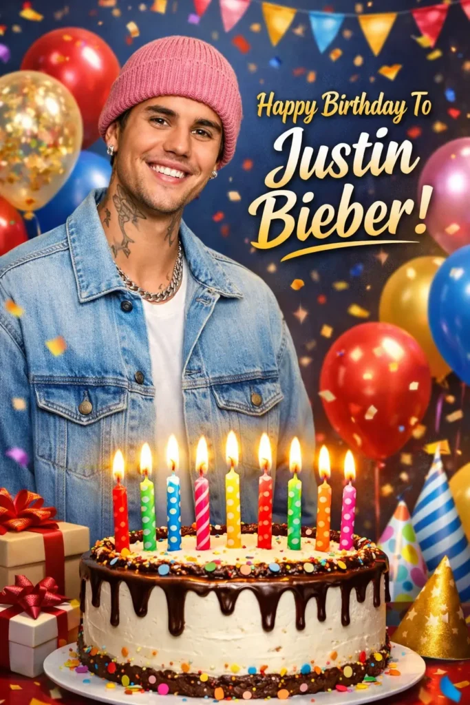 Birthday of Justin Bieber