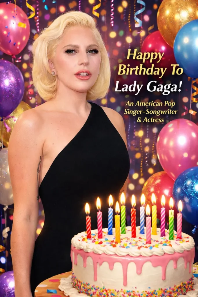 Birthday of Lady Gaga