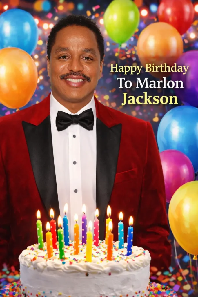 Birthday of Marlon Jackson