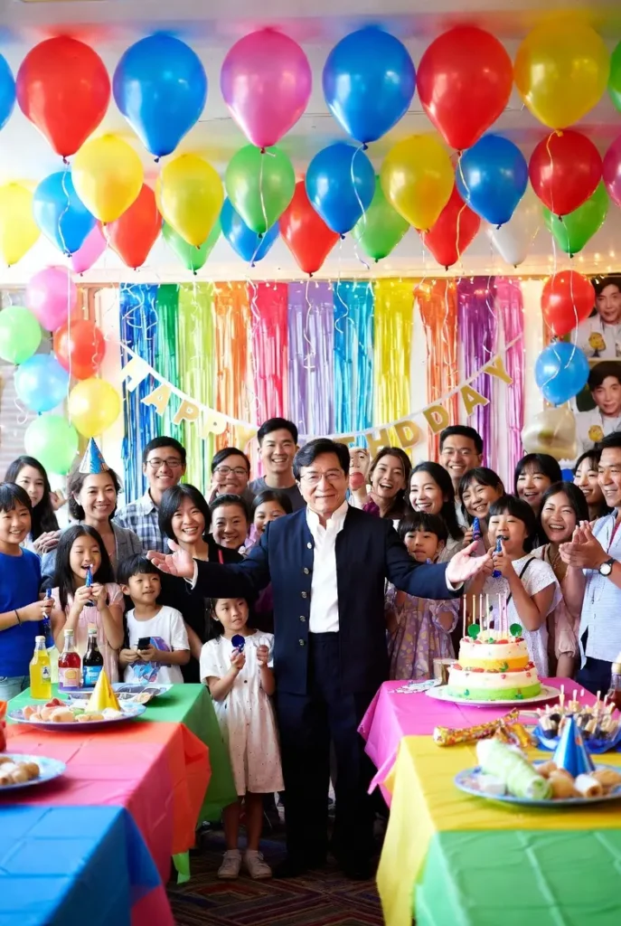 Arrange a Fan Party for Jackie Chan