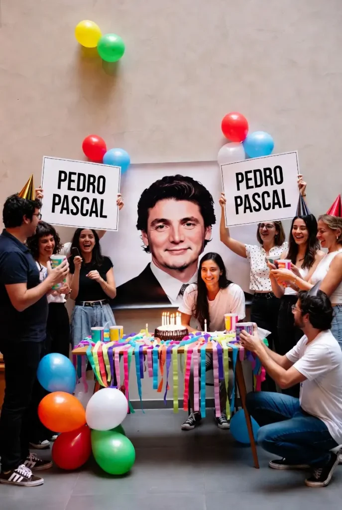 Arrange a Fan Party for Pedro Pascal