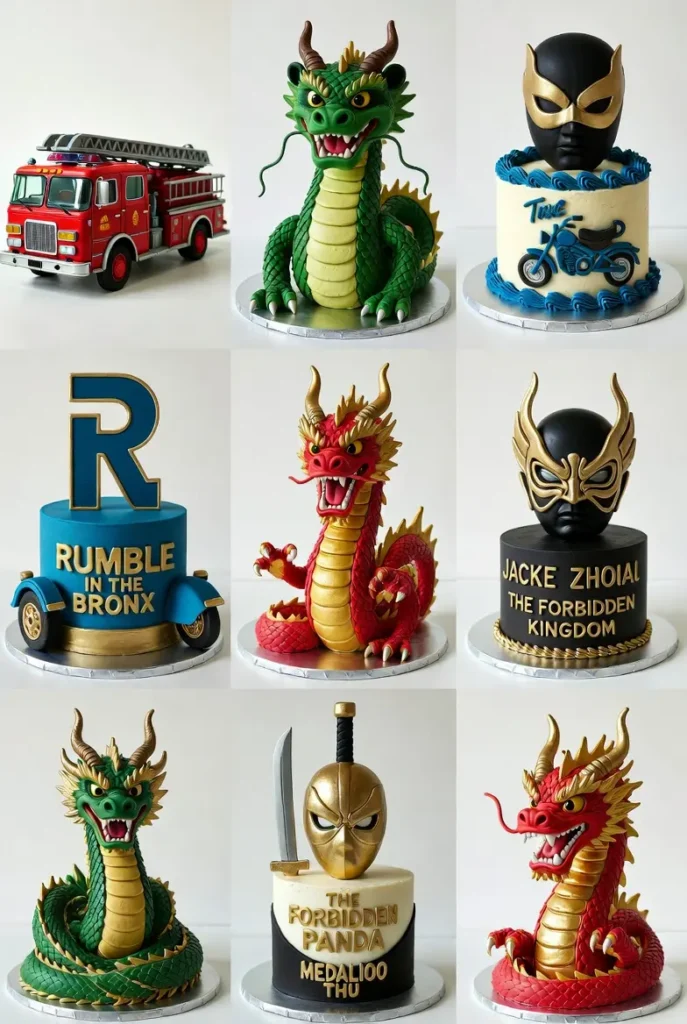 Birthday Cake Ideas for Jackie Chan
