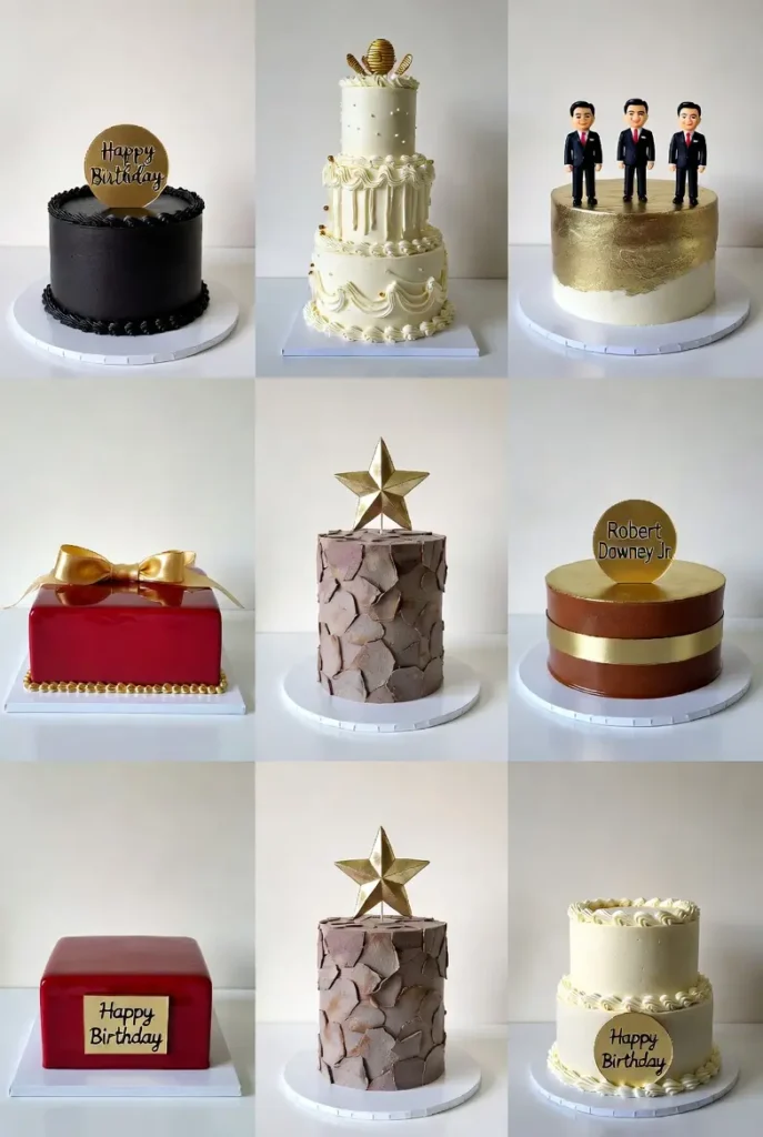 Birthday Cake Ideas for Robert Downey Jr