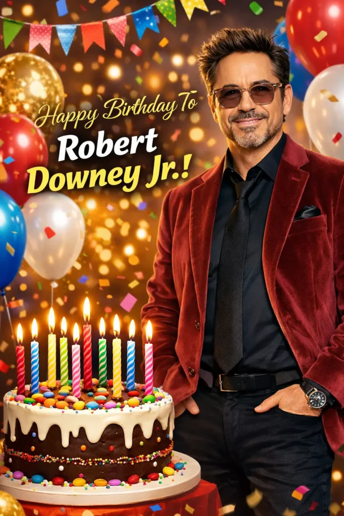 Birthday of Robert Downey Jr.